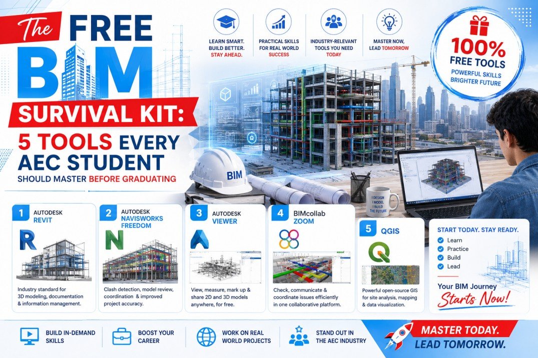 Free BIM Software for Students: 5 Tools to Master Before Graduating